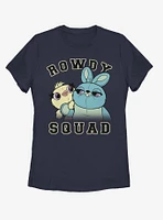 Disney Pixar Toy Story 4 Ducky Bunny Rowdy Squad Womens T-Shirt