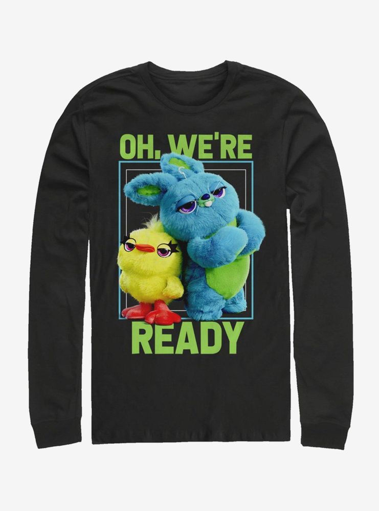 Disney Pixar Toy Story 4 Ducky Bunny Ready Long-Sleeve T-Shirt