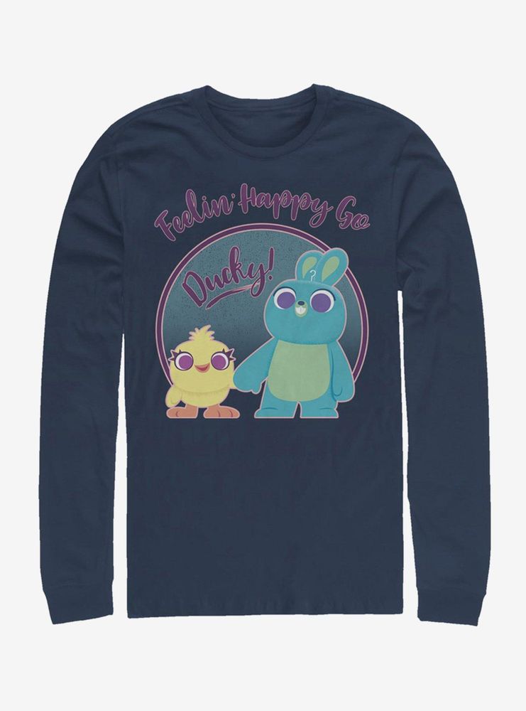 Disney Pixar Toy Story 4 Ducky Bunny Pastel Long-Sleeve T-Shirt