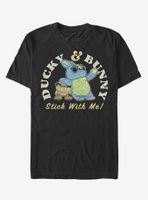 Disney Pixar Toy Story 4 Ducky Bunny Stick With Me T-Shirt