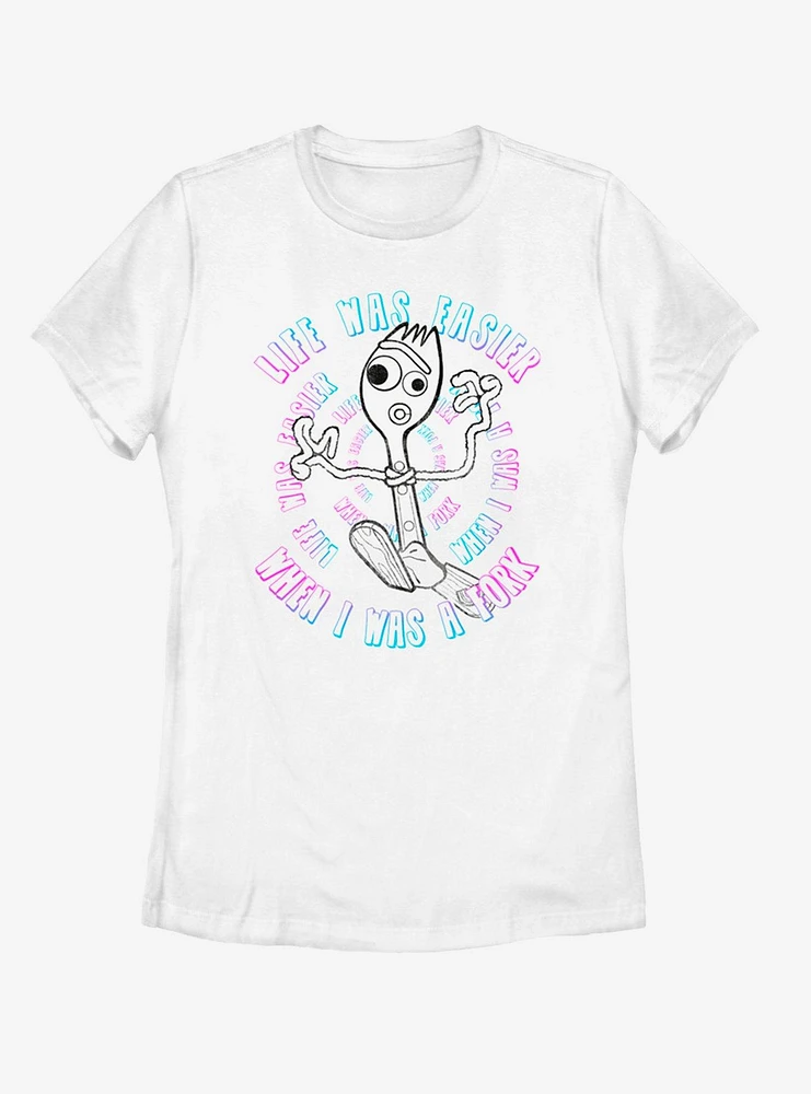 Disney Pixar Toy Story 4 Forky Stay Weird Womens T-Shirt