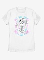 Disney Pixar Toy Story 4 Forky Stay Weird Womens T-Shirt