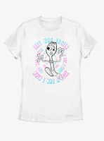 Disney Pixar Toy Story 4 Forky Stay Weird Womens T-Shirt