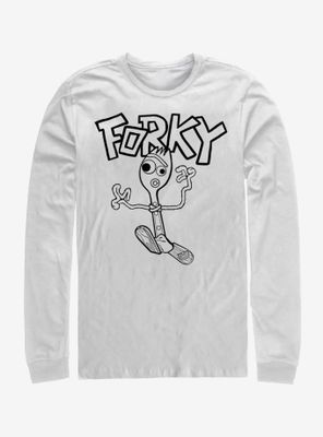 Disney Pixar Toy Story 4 Doodle Forky Long-Sleeve T-Shirt