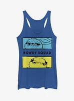 Disney Pixar Toy Story 4 Ducky Bunny Rowdy Boxes Womens Tank Top