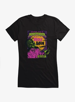 The Wolf Man Monsterror Girls T-Shirt
