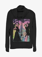 Disney Sleeping Beauty Poster Cowlneck Long-Sleeve Girls Top