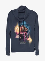 Marvel Avengers: Endgame Avenger Cowlneck Long-Sleeve Girls Top