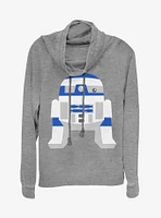 Star Wars R2 Qtee Cowlneck Long-Sleeve Girls Top