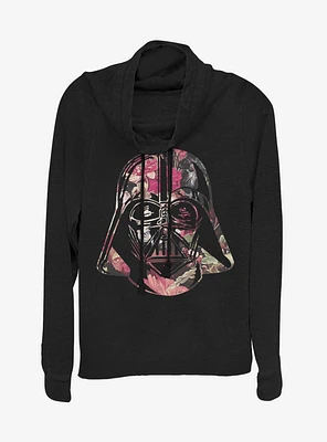 Star Wars Antique Vader Cowlneck Long-Sleeve Girls Top