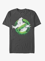 Ghostbusters Ghost Logo Green Slime T-Shirt