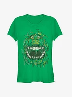 Ghostbusters Slimer Face Costume Girls T-Shirt