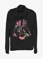 Lucasfilm Star Wars Antique Vader Cowlneck Long-Sleeve Womens Top