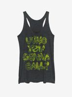 Ghostbusters Who You Gonna Call Doodle Womens Tank