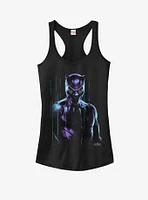 Marvel Black Panther Retro Glow Girls Tank