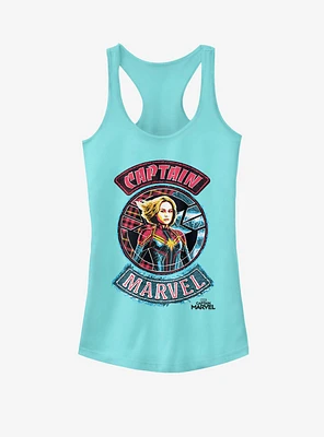 Marvel Captain Patches Girls Tank