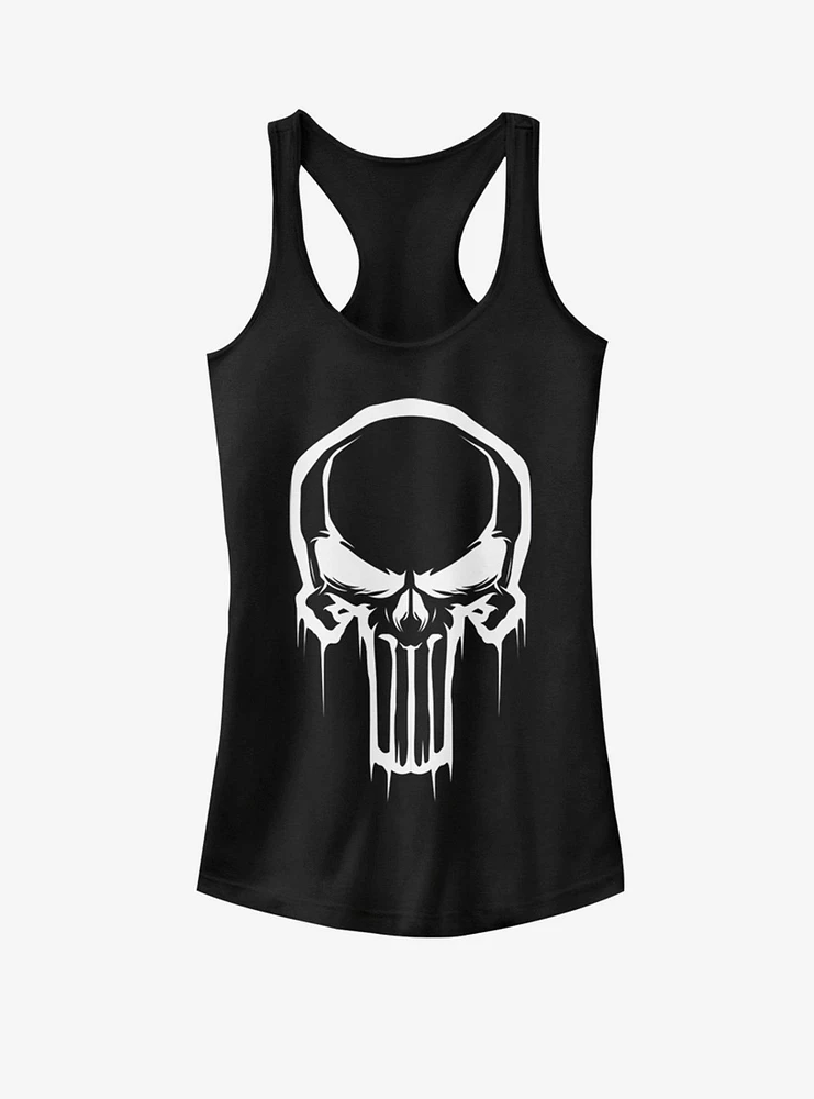 Marvel The Punisher Skull Face Girls Tank