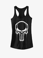 Marvel The Punisher Skull Face Girls Tank