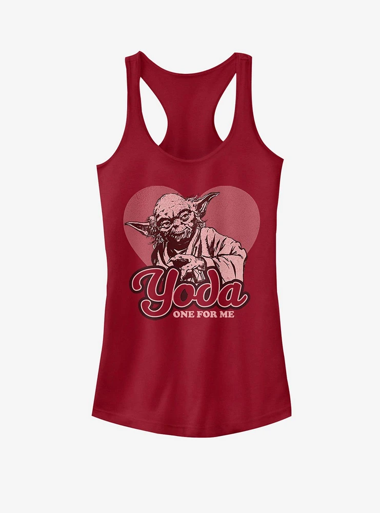 Star Wars Yoda Heart Girls Tank