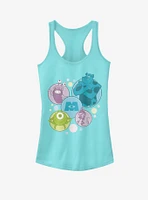 Disney Pixar Monsters Inc. Bubble Girls Tank