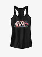 Star Wars Antique Flowers Girls Tank