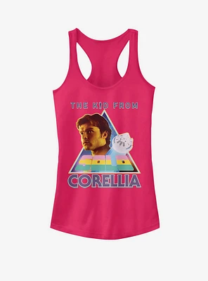 Star Wars Han Solo Tri Girls Tank