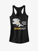 Disney Pixar Incredibles Dash Lines Girls Tank