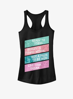 Disney Princesses Motivational Princess Girls Tank