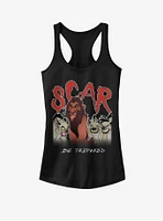 Disney the Lion King Scar and Hyenas Girls Tank