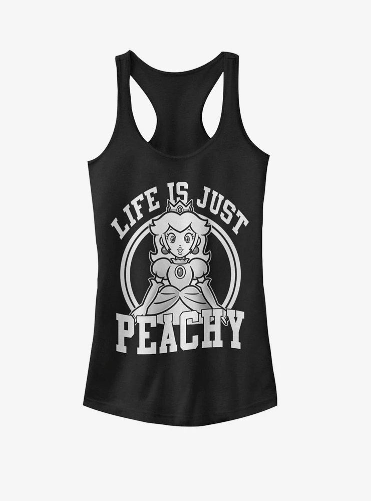 Marvel Nintendo Just Peachy Girls Tank