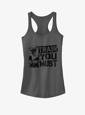 Star Wars Yoda Lift Girls Tank