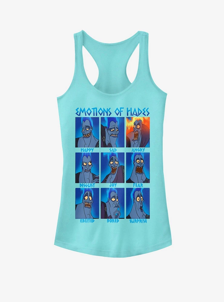 Disney Villains Hades Emotions Girls Tank