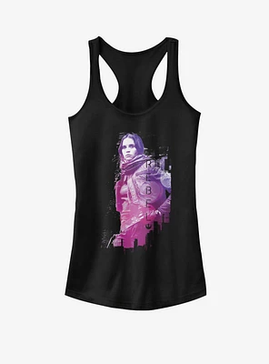 Star Wars Jyn Posing Girls Tank