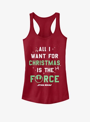 Star Wars Want the Force Girls Tank