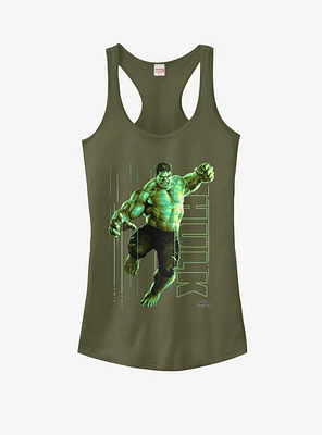 Marvel Hulk Glow Girls Tank