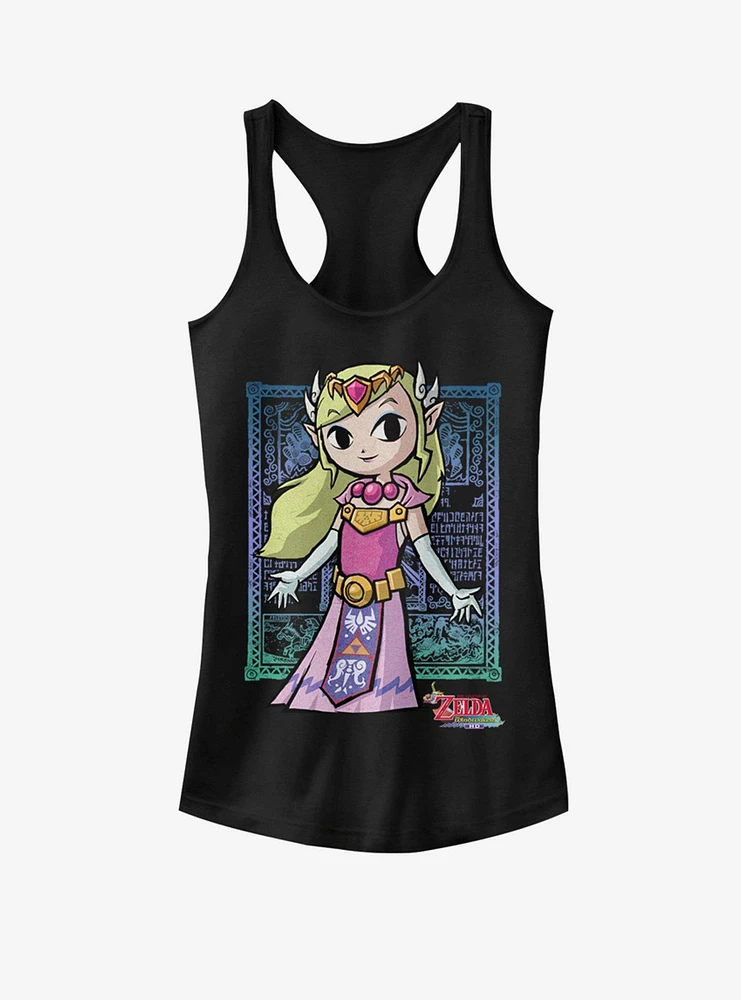 Nintendo Toon Zelda Hylian Royalty Girls Tank