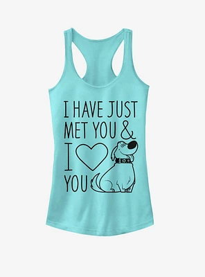 Disney Pixar Up I Love You Girls Tank