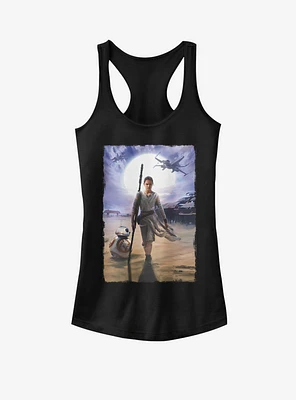 Star Wars Rey Painting Girls Tank