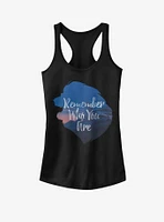 Disney The Lion King Inspirational Silhouette Girls Tank