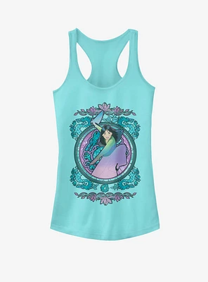 Disney Mulan Stained Glass Girls Tank