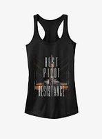 Star Wars Best Pilot Girls Tank