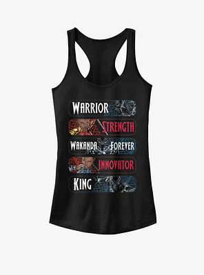 Marvel Black Panther Wakanda Trio Girls Tank