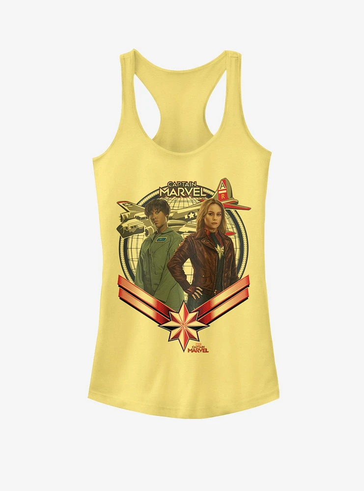 Marvel Captain Two Gunners Girls Tank