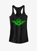 Star Wars Oozing Yoda Girls Tank