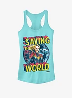 Marvel Captain Save Me Girls Tank