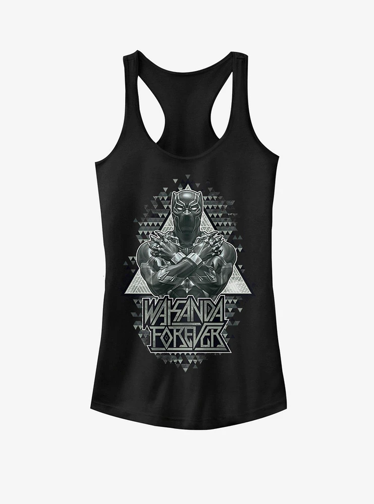 Marvel Black Panther Triangles Girls Tank