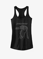 Star Wars Skies Girls Tank