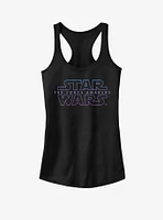 Star Wars Starry Logo 7 Girls Tank