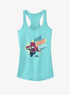 Marvel Captain Powerful Strike Girls Tank