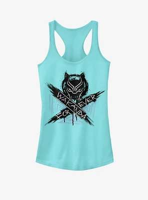 Marvel Black Panther Wakanda Paint Girls Tank